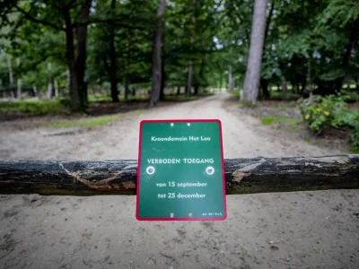 Nog één keer door het Kroondomein, daarna maanden verboden terrein